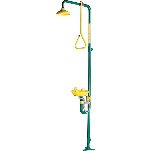 Safe-T-Zone&reg; Combination Shower & Eye/Face Wash Distribution Jean Lapalme