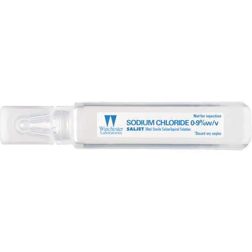 Saljet Single Dose Saline Solution, 1.01 oz. Distribution Jean Lapalme