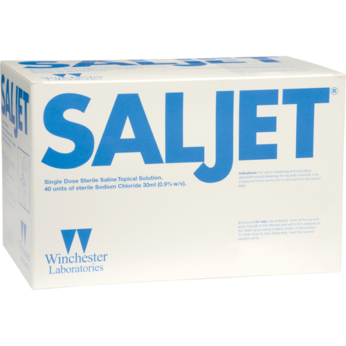 Saljet Single Dose Saline Solution, 1.01 oz. Distribution Jean Lapalme
