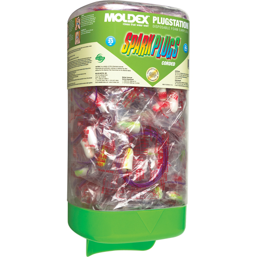 PlugStation&reg; with Corded SparkPlugs&reg; Earplugs Distribution Jean Lapalme