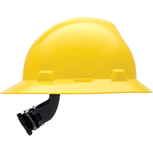 Casques de s&eacute;curit&eacute; &agrave; bordure compl&egrave;te V-Gard, R&eacute;pond aux normes CSA type 1, Suspension Rochet, Non ventil&eacute; Distribution Jean Lapalme