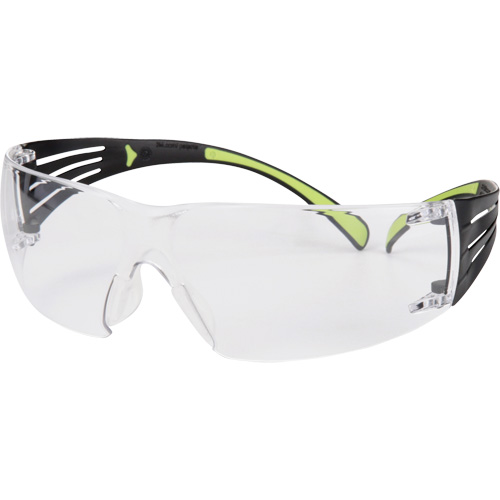 Lunettes de s&eacute;curit&eacute; SecureFit s&eacute;rie 400, Lentille Transparent, Antibu&eacute;e/Anti-&eacute;gratignures, ANSI Z87+/R&eacute;pond ou surpasse la norme CSA Z94.3 Distribution Jean Lapalme