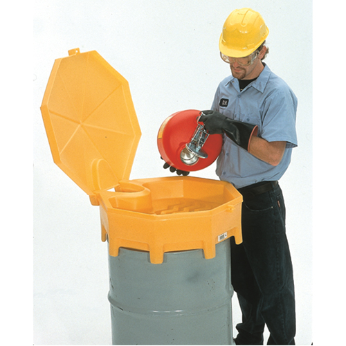Entonnoir avec couvercle pour baril Global Ultra-Drum Funnel, 5 gal. Distribution Jean Lapalme