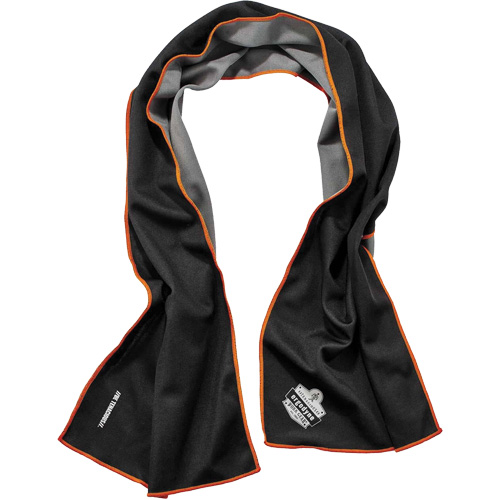 Serviette de refroidissement en microfibre Chill-Its 6602MF, Noir Distribution Jean Lapalme
