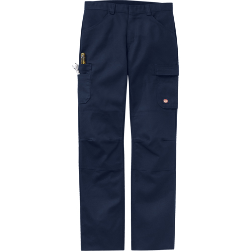 Performance Shop Pants, Canvas/Cotton/Polyester, Navy Blue, Size 30, 37 Inseam Distribution Jean Lapalme