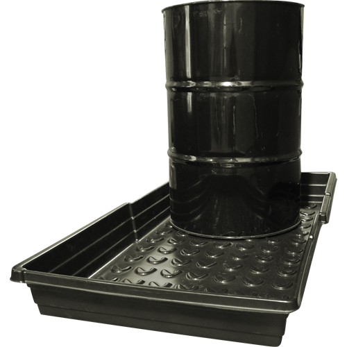 Drum Decks, 30.5" L x 57" W x 6" H, 33 US gal. Spill Capacity Distribution Jean Lapalme