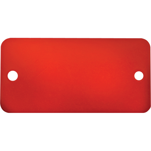 Blank Tags, Aluminum, 3" W x 1" H Distribution Jean Lapalme