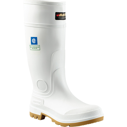 Bully Boots, Rubber, Steel Toe, Size 8 Distribution Jean Lapalme