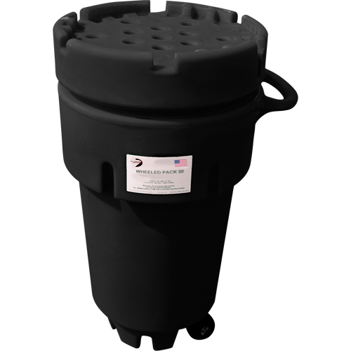 Contenants roulants Poly-Spillpaks, 50 gal. US, Mobile Distribution Jean Lapalme