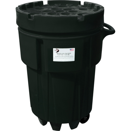Wheeled Poly-Spillpaks, 95 US gal., Mobile Distribution Jean Lapalme