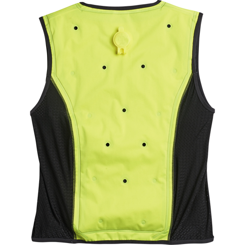 Vestes refroidissantes &agrave; &eacute;vaporation s&egrave;che Chill-Its 6685, Moyen, Jaune lime haute visibilit&eacute; Distribution Jean Lapalme