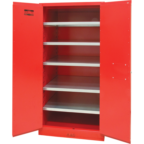 Armoire pour peintures et encres, 96 gal., 5 tablettes Distribution Jean Lapalme