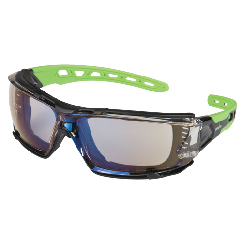 Lunettes de s&eacute;curit&eacute; s&eacute;rie Z2500 avec joint en mousse, Lentille Miroir int&eacute;rieur/ext&eacute;rieur, Anti-&eacute;gratignures, ANSI Z87+/R&eacute;pond ou surpasse la norme CSA Z94.3 Distribution Jean Lapalme