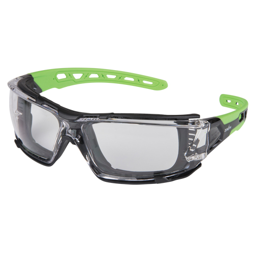 Z2500 Series Safety Glasses with Foam Gasket, Clear Lens, Anti-Fog, ANSI Z87+/Meets/Exceeds CSA Z94.3 Distribution Jean Lapalme
