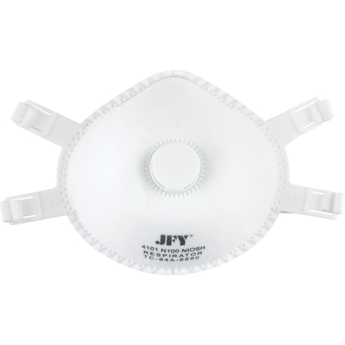 Respirateur contre les particules, N100, Certifi&eacute; NIOSH, Moyen/grand Distribution Jean Lapalme