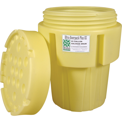 Ultra-Overpacks&reg; Drum, 65 gal., Stationary Distribution Jean Lapalme