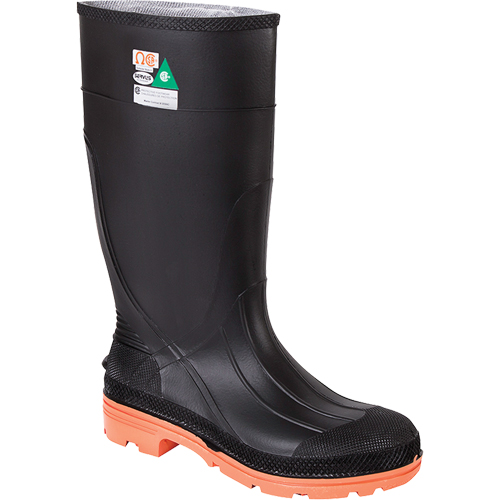PRM Workboots, PVC, Steel Toe, Size 11, Puncture Resistant Sole Distribution Jean Lapalme