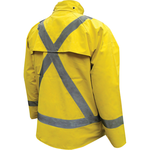 Veste de mineur Miner 49er, N&eacute;opr&egrave;ne, T-Grand, Vert lime Distribution Jean Lapalme