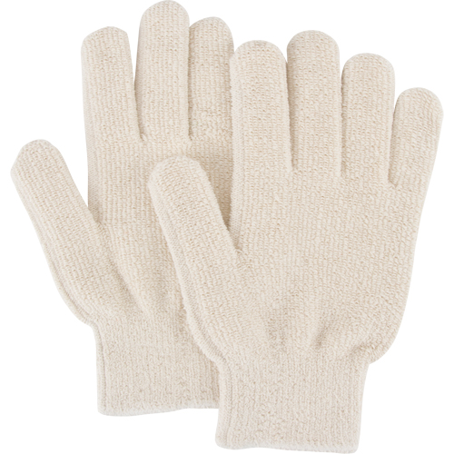 Gants r&eacute;sistants &agrave; la chaleur, Tissu &eacute;ponge, Grand, Prot&egrave;ge jusqu'&agrave; 212° F (100° C) Distribution Jean Lapalme