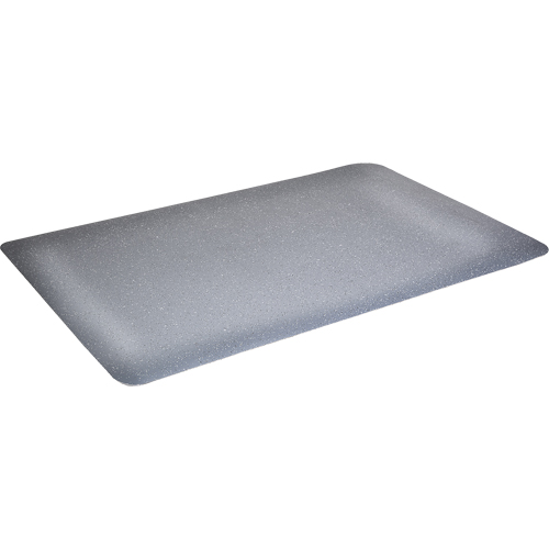 Tapis antimicrobiens WD Foodmaster, Lisse, 3' x 4' x 9/16", Gris, Mousse de vinyle Distribution Jean Lapalme