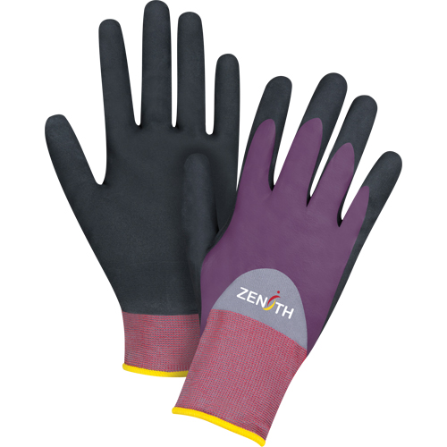 ZX-2 Premium Coated Gloves, 9/Large, Nitrile/Foam Nitrile Coating, 18 Gauge, Nylon Shell Distribution Jean Lapalme