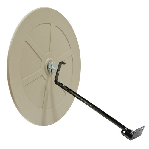 Convex Mirror with Bracket, Indoor/Outdoor, 30" Diameter Distribution Jean Lapalme