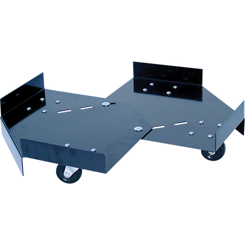 Socle roulant en acier universel, 26,5'' lo x 26,5'' la x 5'' h Distribution Jean Lapalme