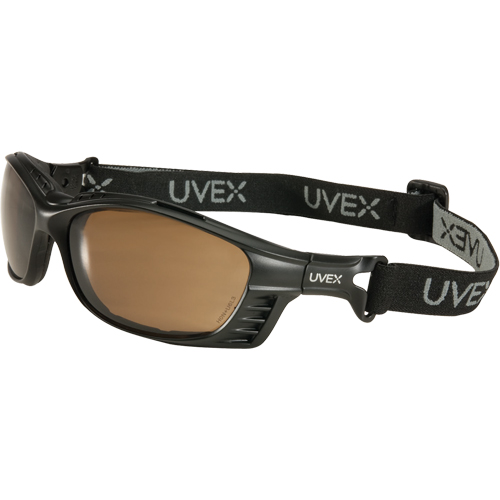 Uvex&reg; Livewire Safety Glasses with HydroShield Lenses, Espresso Lens, Anti-Fog, Meets/Exceeds CSA Z94.3 Distribution Jean Lapalme