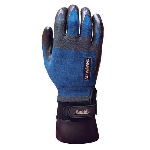 ActivArmr&reg; HVAC 97-002 Gloves, 9/Large, Nitrile Coating, 18 Gauge, Nylon Shell Distribution Jean Lapalme
