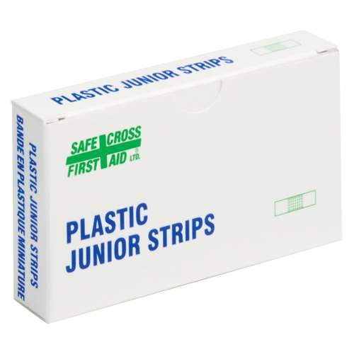 Bandages en bandes Juniors, Rectangulaire/carr&eacute;e, 1-1/2", Plastique, Non st&eacute;rile Distribution Jean Lapalme