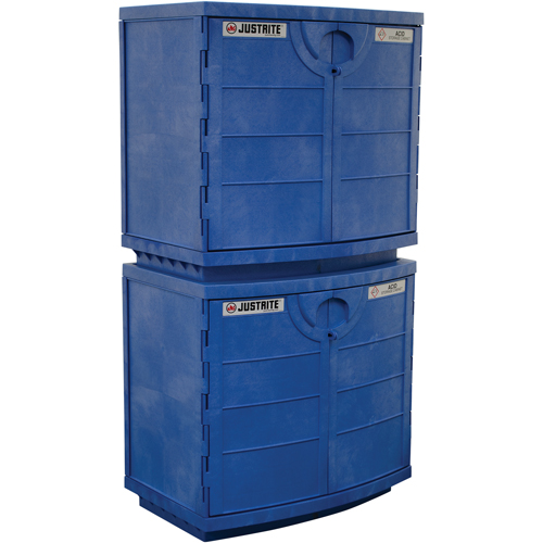 Armoire en poly&eacute;thyl&egrave;ne pour produits corrosifs et acides, 24 gal., 36" x 35" x 25" Distribution Jean Lapalme