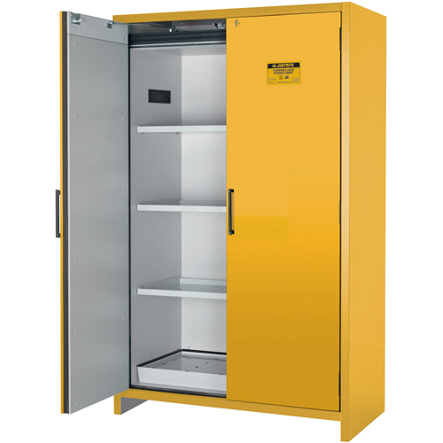 90-Minute EN Safety Storage Cabinet, 45 gal., 2 Door, 46.97" W x 76.89" H x 24.21" D Distribution Jean Lapalme