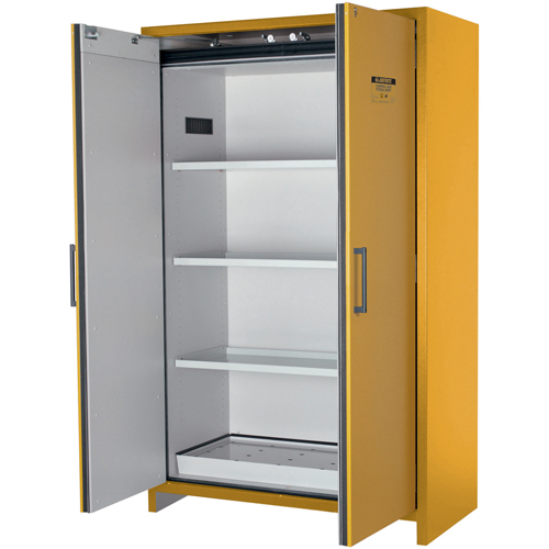 90-Minute EN Safety Storage Cabinet, 45 gal., 2 Door, 46.97" W x 76.89" H x 24.21" D Distribution Jean Lapalme