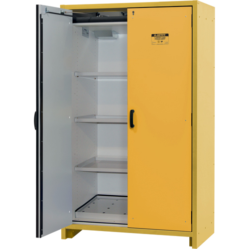 30-Minute EN Safety Storage Cabinet, 45 gal., 2 Door, 45.83" W x 76.65" H x 24.21" D Distribution Jean Lapalme