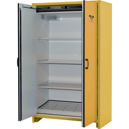 30-Minute EN Safety Storage Cabinet, 45 gal., 2 Door, 45.83" W x 76.65" H x 24.21" D Distribution Jean Lapalme