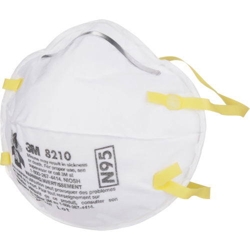 Respirateurs contre les particules 8210, N95, Certifi&eacute; NIOSH Distribution Jean Lapalme