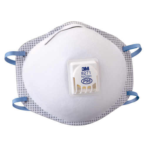 Respirateurs contre les particules 8271, P95, Certifi&eacute; NIOSH Distribution Jean Lapalme