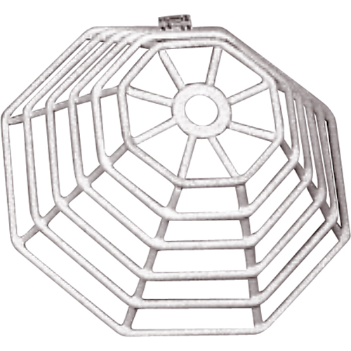Grille de protection Web Stopper en acier profil bas pour d&eacute;tecteur de fum&eacute;e Distribution Jean Lapalme