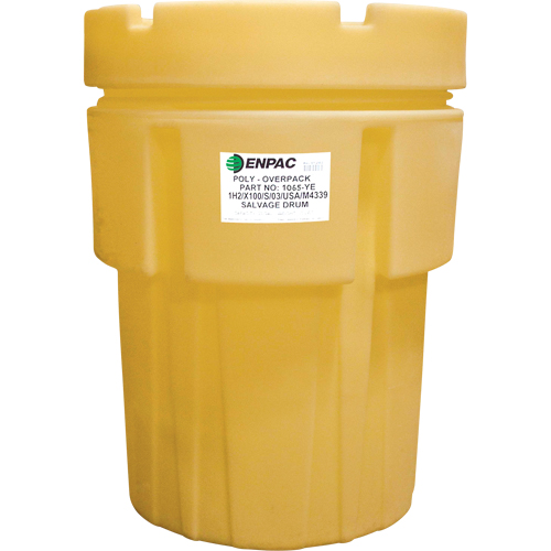 Barils de r&eacute;cup&eacute;ration Poly-Overpack 65, 65 gal. US, Stationnaire Distribution Jean Lapalme