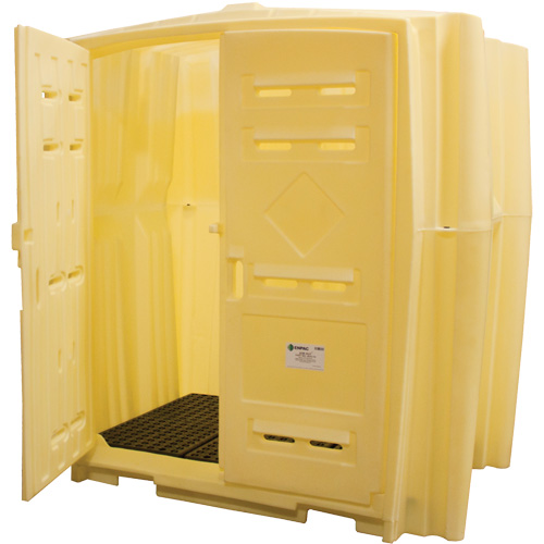 Job Hut, 90" L x 61.5" W x 94" H, 8000 lbs. Load Capacity Distribution Jean Lapalme