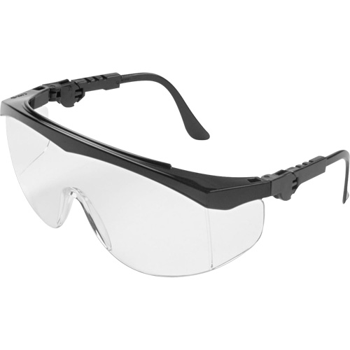 Lunettes de s&eacute;curit&eacute; Tomahawk, Lentille Transparent, Anti-&eacute;gratignures, R&eacute;pond ou surpasse la norme CSA Z94.3 Distribution Jean Lapalme