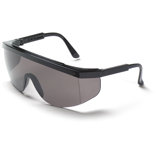 Lunettes de s&eacute;curit&eacute; Tomahawk, Lentille Grise/fum&eacute;e, Anti-&eacute;gratignures, R&eacute;pond ou surpasse la norme CSA Z94.3 Distribution Jean Lapalme