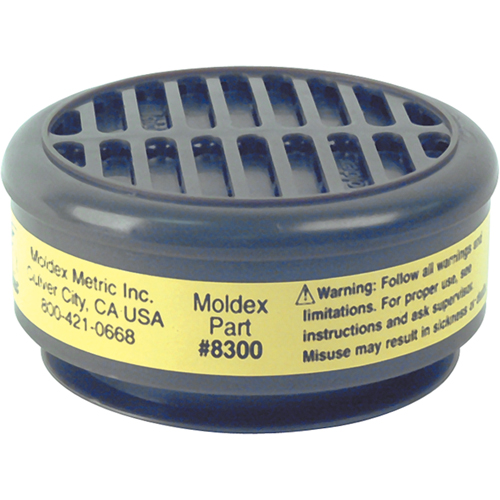 8000 Series Replacement Cartridges, Gas/Vapour Cartridge, Organic Vapour/Acid Gas Distribution Jean Lapalme