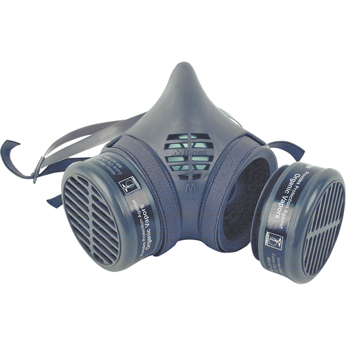 Respirateur &agrave; demi-masque assembl&eacute; de la s&eacute;rie 8000, &eacute;lastom&egrave;re/Thermoplastique, Moyen Distribution Jean Lapalme