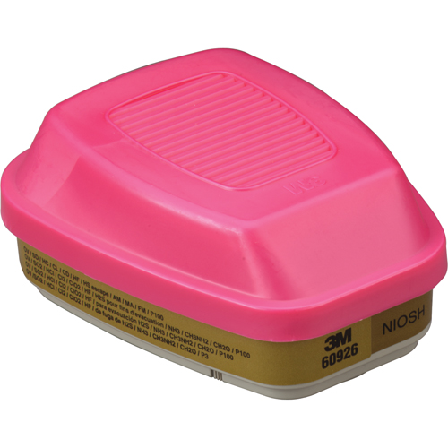 6000 Series Respirator Cartridges, Gas/Vapour Cartridge, Multi-Gas/Vapour/P100 Distribution Jean Lapalme