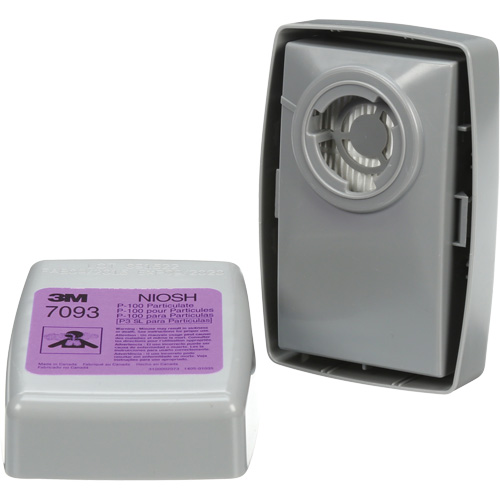 Filtres pour respirateur 7093, Filtre contre les particules, Filtre P100 Distribution Jean Lapalme