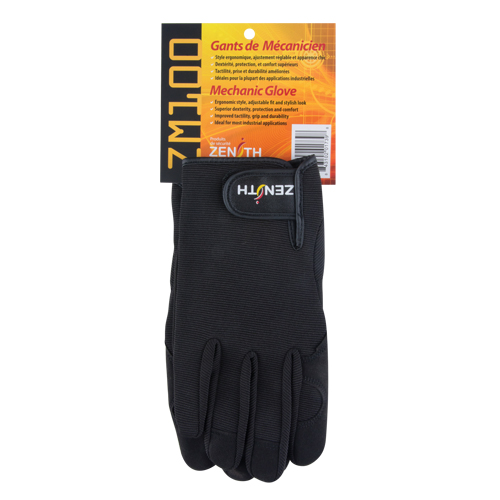 Gants pour m&eacute;canicien ZM100, Paume Synth&eacute;tique, Taille Grand Distribution Jean Lapalme
