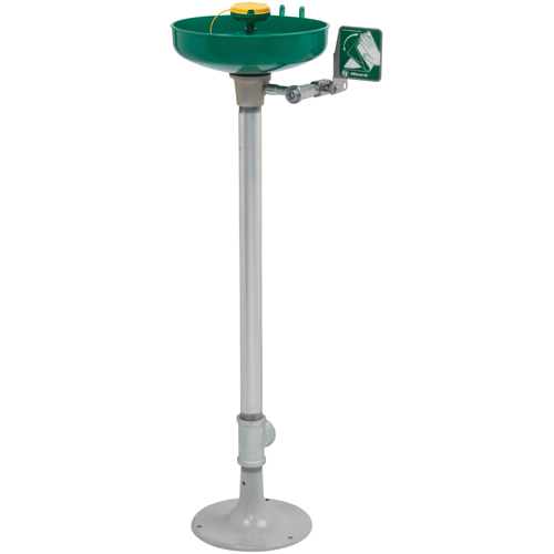 Axion&reg; Eye/Face Wash Station, Pedestal Installation, Plastic Bowl Distribution Jean Lapalme