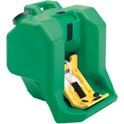Douche oculaire portative, Aliment&eacute; par gravit&eacute;, Capacit&eacute; 16 gal., Conformit&eacute; ANSI Z358.1 Distribution Jean Lapalme