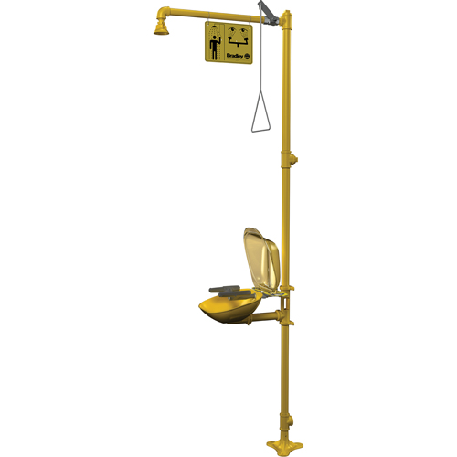 Halo Combination Emergency Shower & Eyewash Station Distribution Jean Lapalme